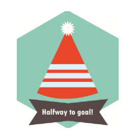 50% of Goal!